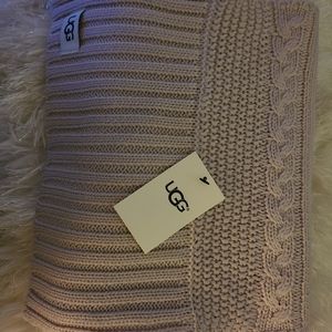 UGG Cable Knit Scarf